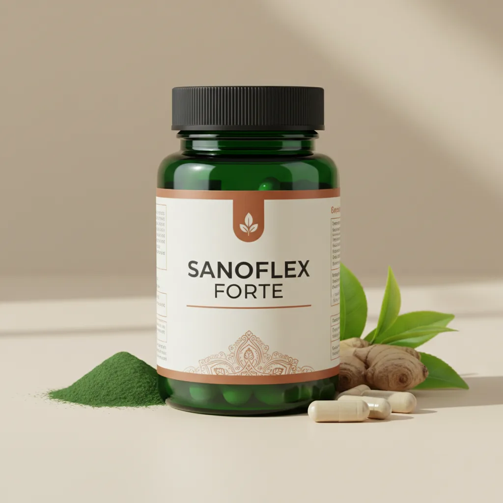 Sanoflex Forte förpackning - kosttillskott för ledrörlighet, 60 kapslar